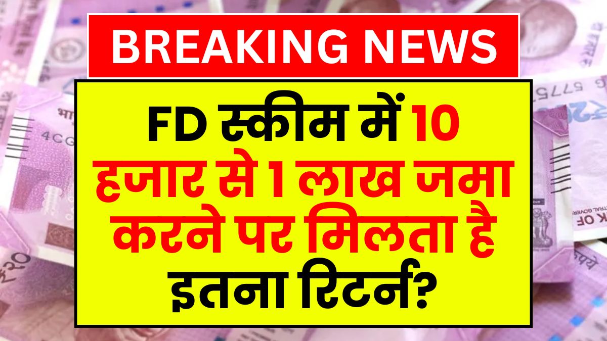 Post Office FD Scheme 2025